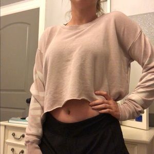 BLUSH PINK CROP TOP